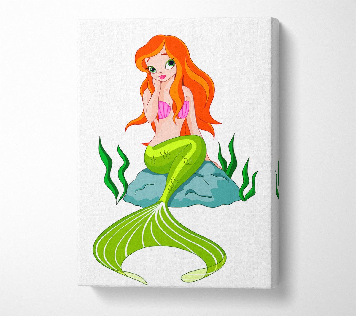 Mermaid Beauty Canvas Wall Art