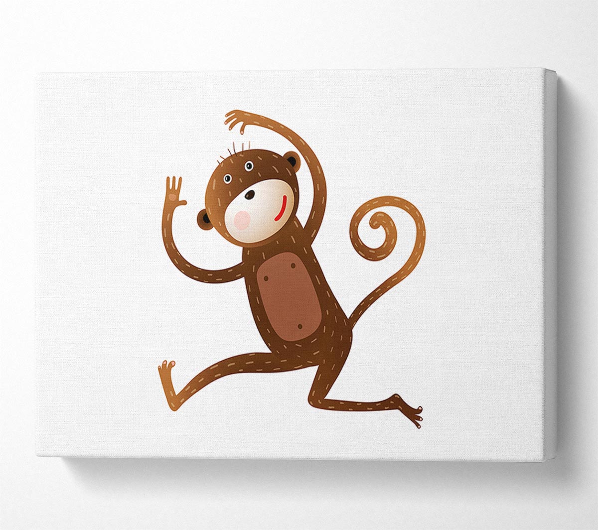 Monkey Fun Canvas Wall Art