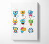 Funny Animals Canvas Wall Art