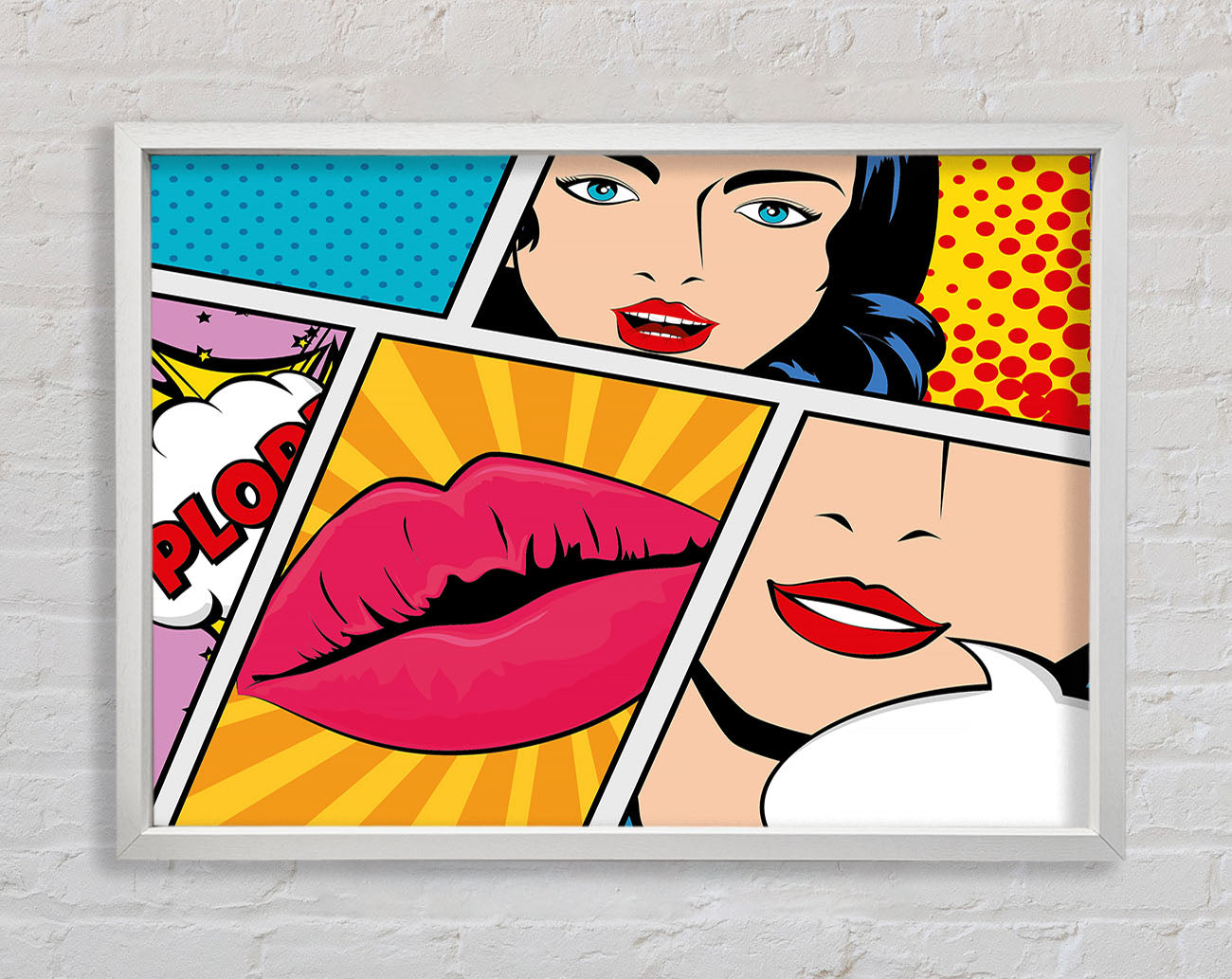 Comic Strip 4 Framed Wall Art