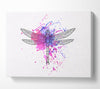 Dragonfly Splash Canvas Wall Art