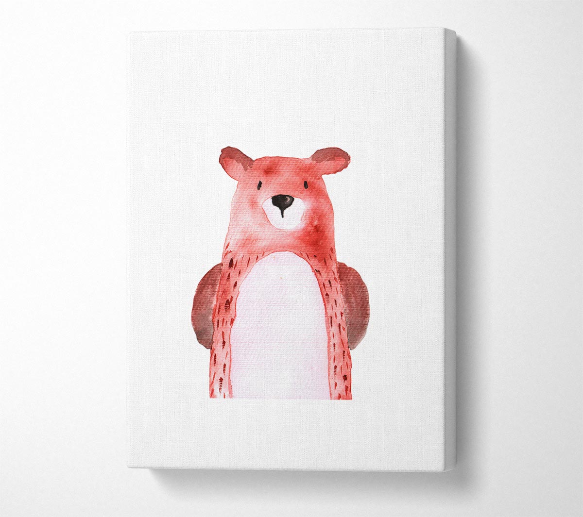 Bear Love Canvas Wall Art
