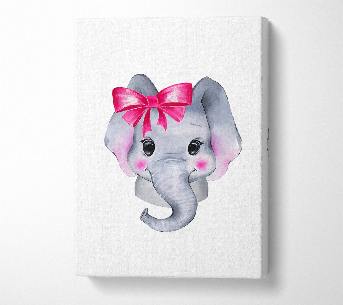 Elephant Love 1 Canvas Wall Art