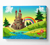 Magical Castle Far Far Away Canvas Wall Art
