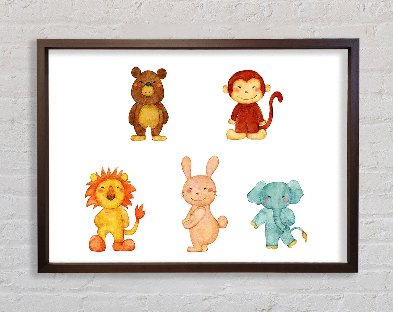 Animal Fun Framed Wall Art