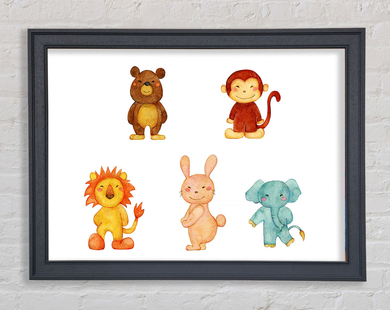 Animal Fun Framed Wall Art