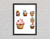 Cupcake 1 Framed Wall Art
