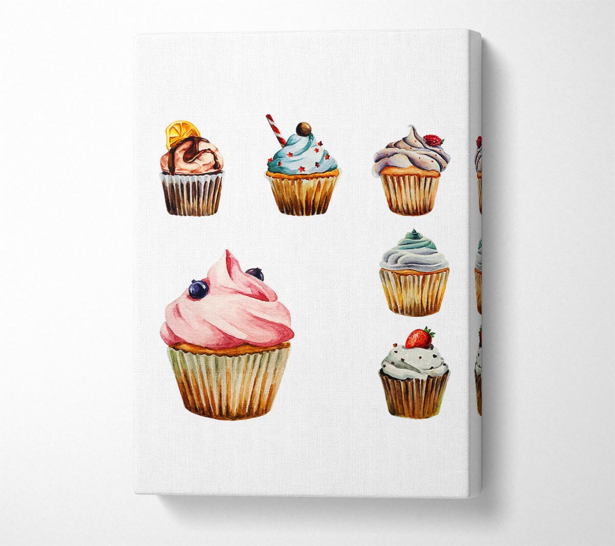 Cupcake 1 Canvas Wall Art