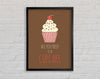 Cupcake 3 Framed Wall Art