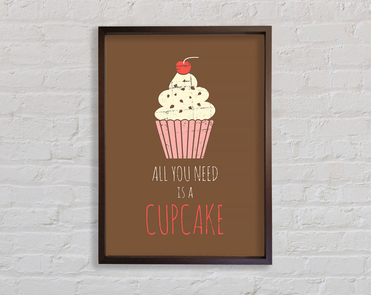 Cupcake 3 Framed Wall Art