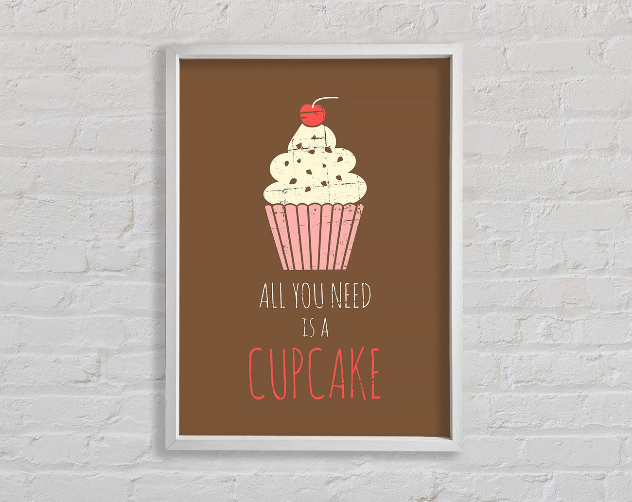 Cupcake 3 Framed Wall Art