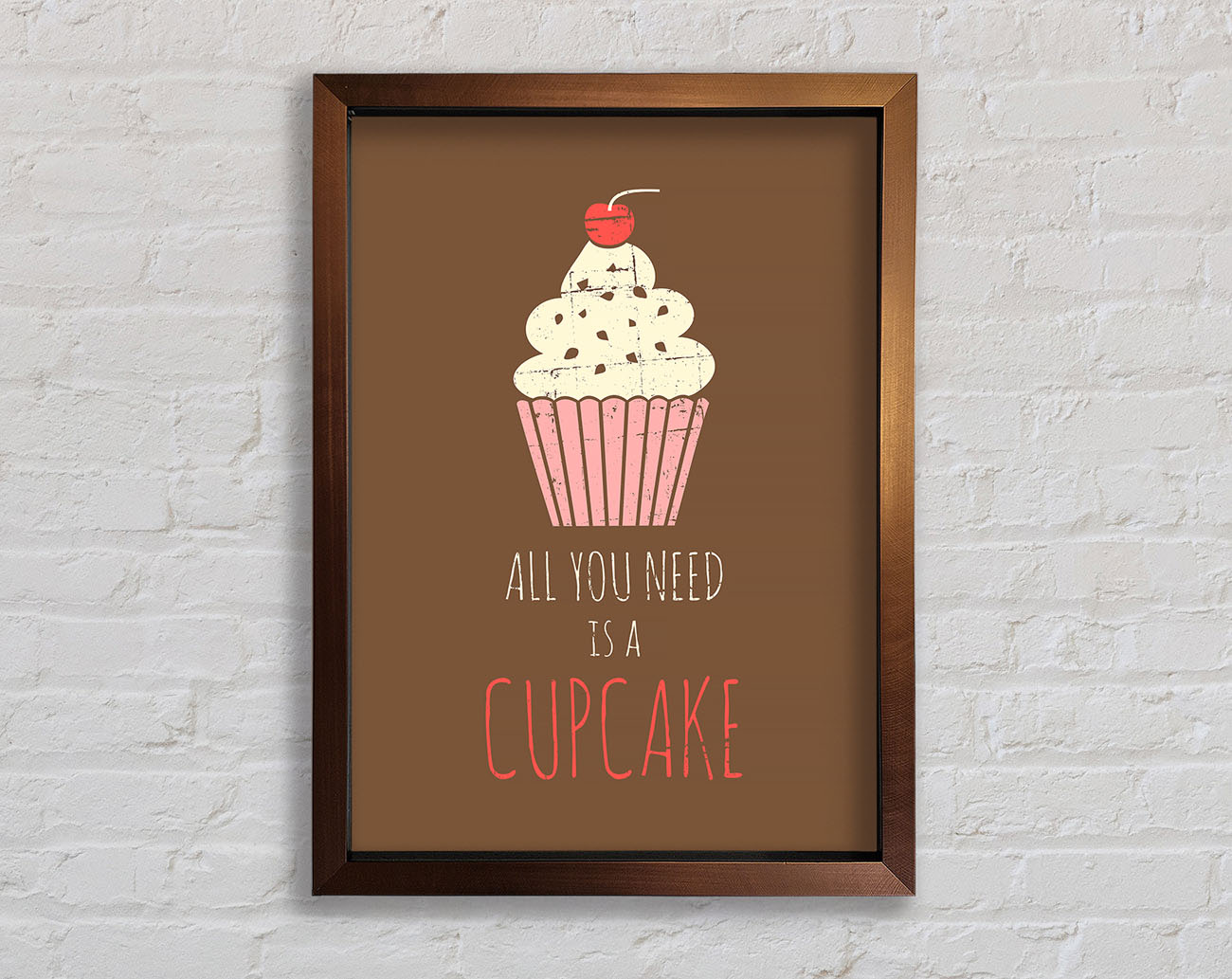 Cupcake 3 Framed Wall Art