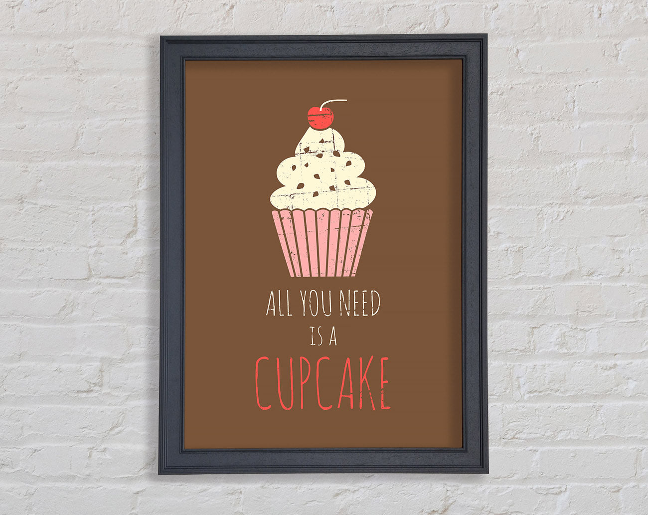 Cupcake 3 Framed Wall Art