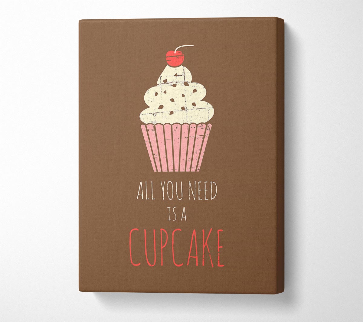 Cupcake 3 Canvas Wall Art
