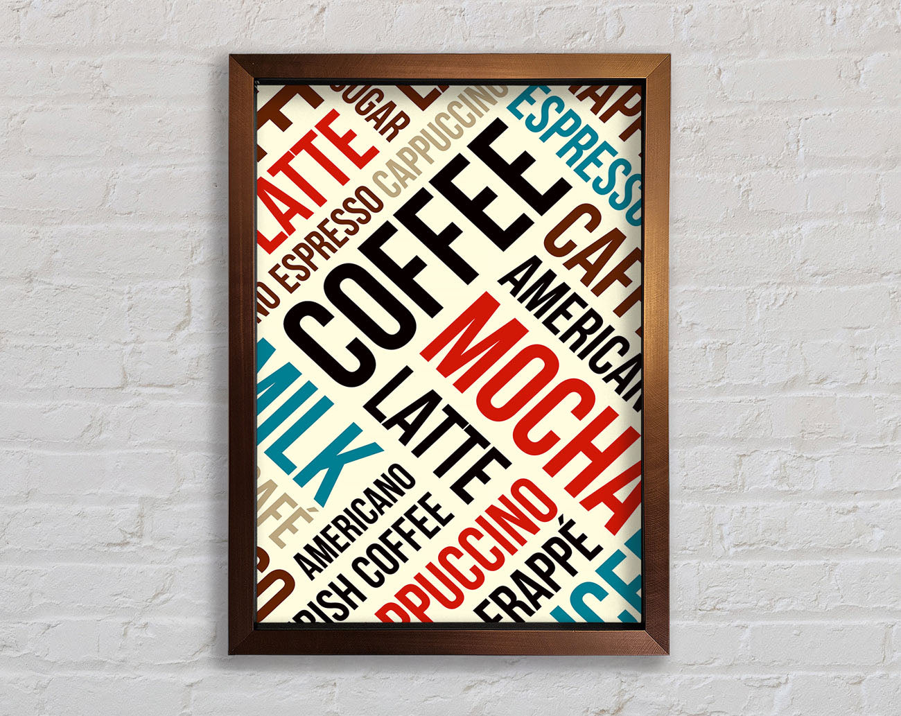 Coffee Heaven Framed Wall Art