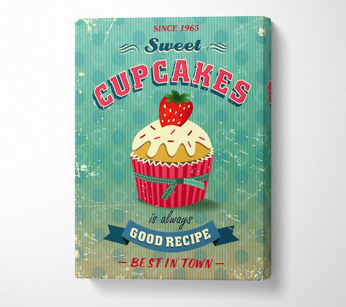 Cupcake 7 Canvas Wall Art