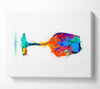 Wine Glass Splash Canvas Wall Art