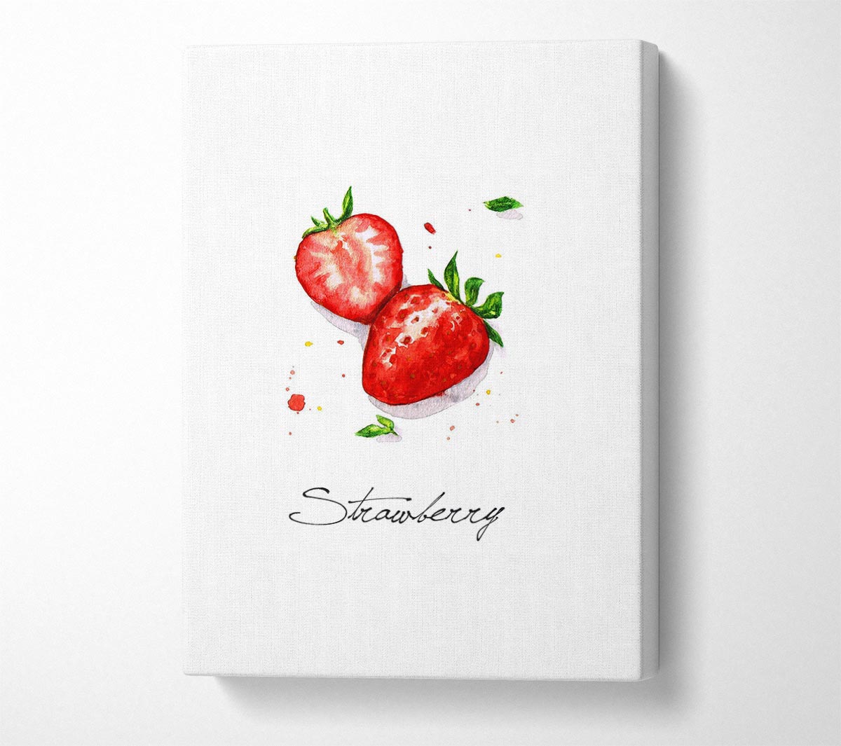 Strawberries Canvas Wall Art