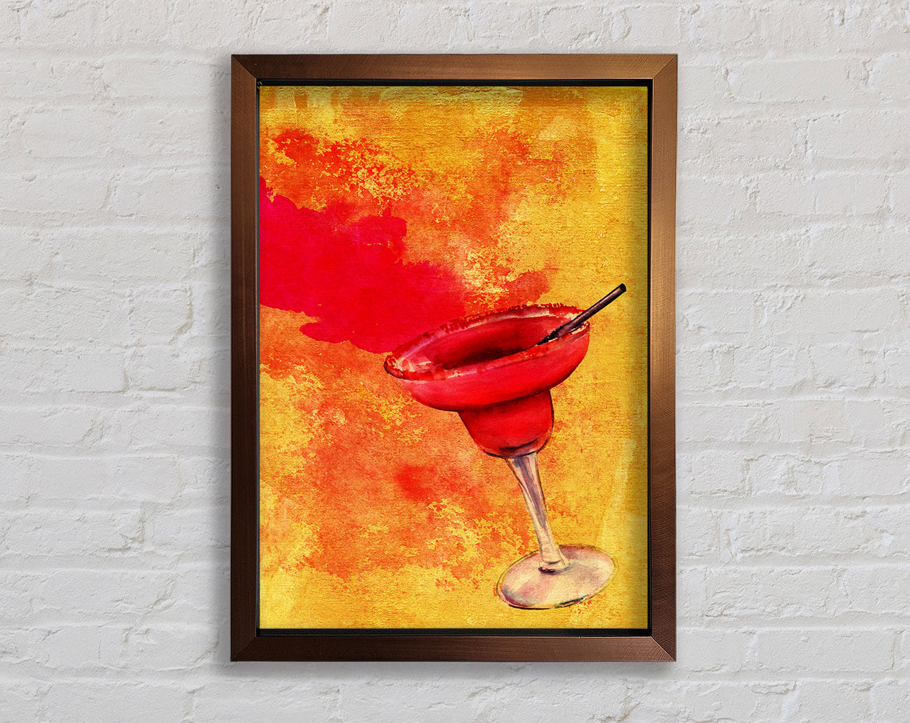 Cocktail Time Framed Wall Art