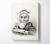 Granma Tea Time Canvas Wall Art