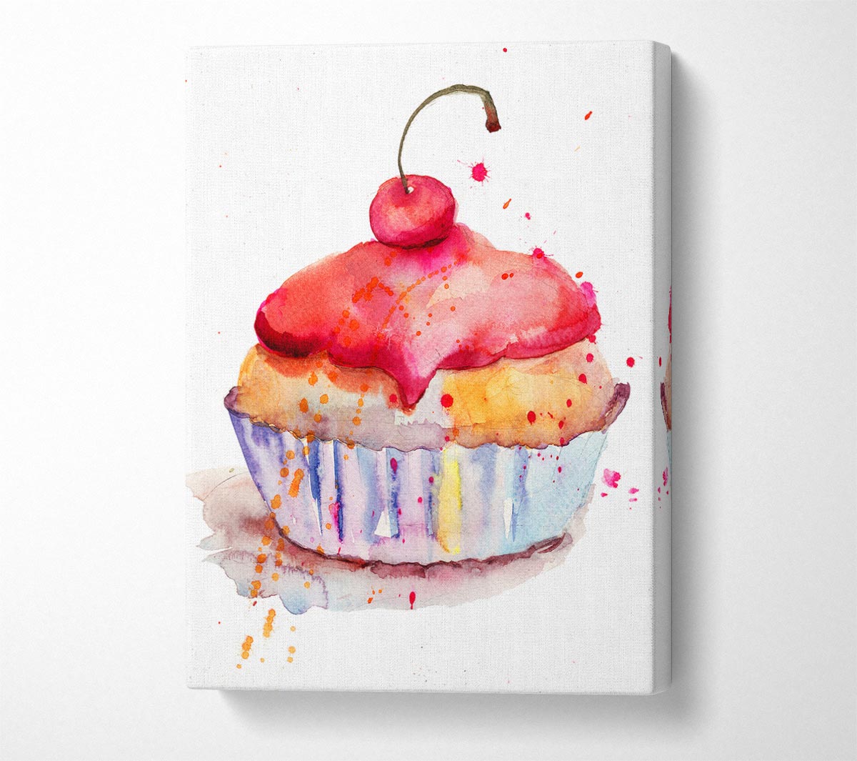 Cherry On Top Canvas Wall Art