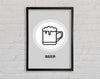 Beer Time 5 Framed Wall Art