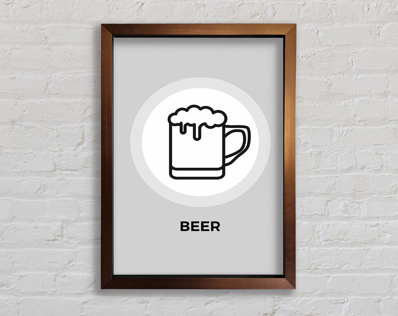 Beer Time 5 Framed Wall Art
