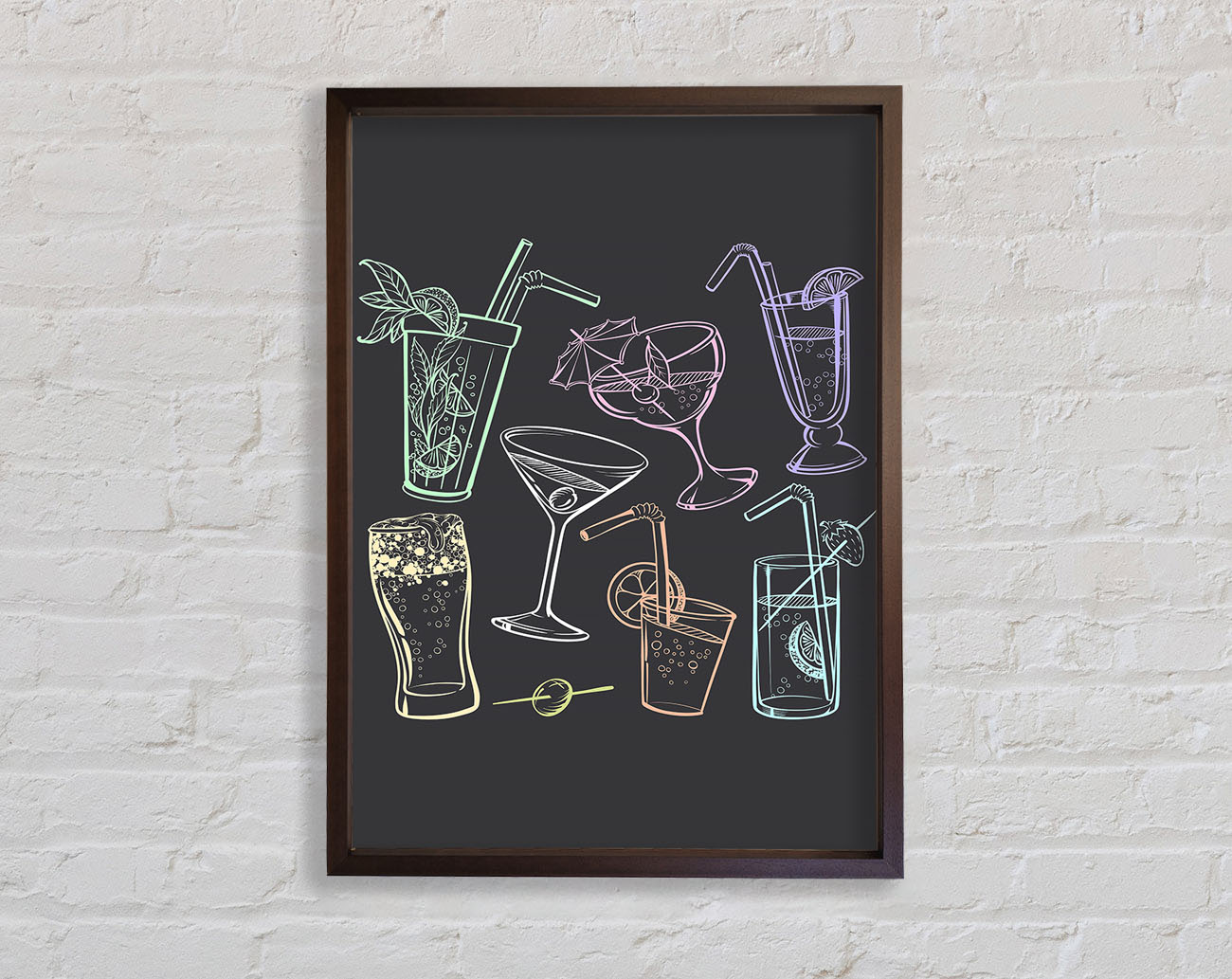 Cocktail Party 2 Framed Wall Art