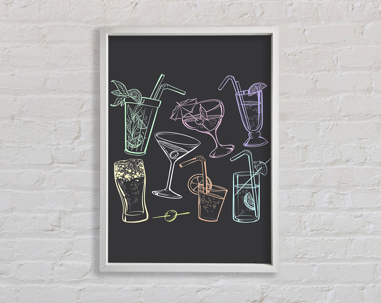 Cocktail Party 2 Framed Wall Art