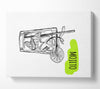 Mojito Cocktail 2 Canvas Wall Art
