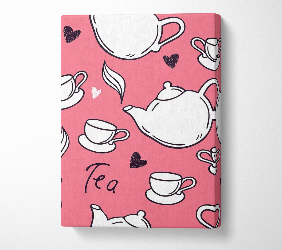 Love Of Tea Canvas Wall Art