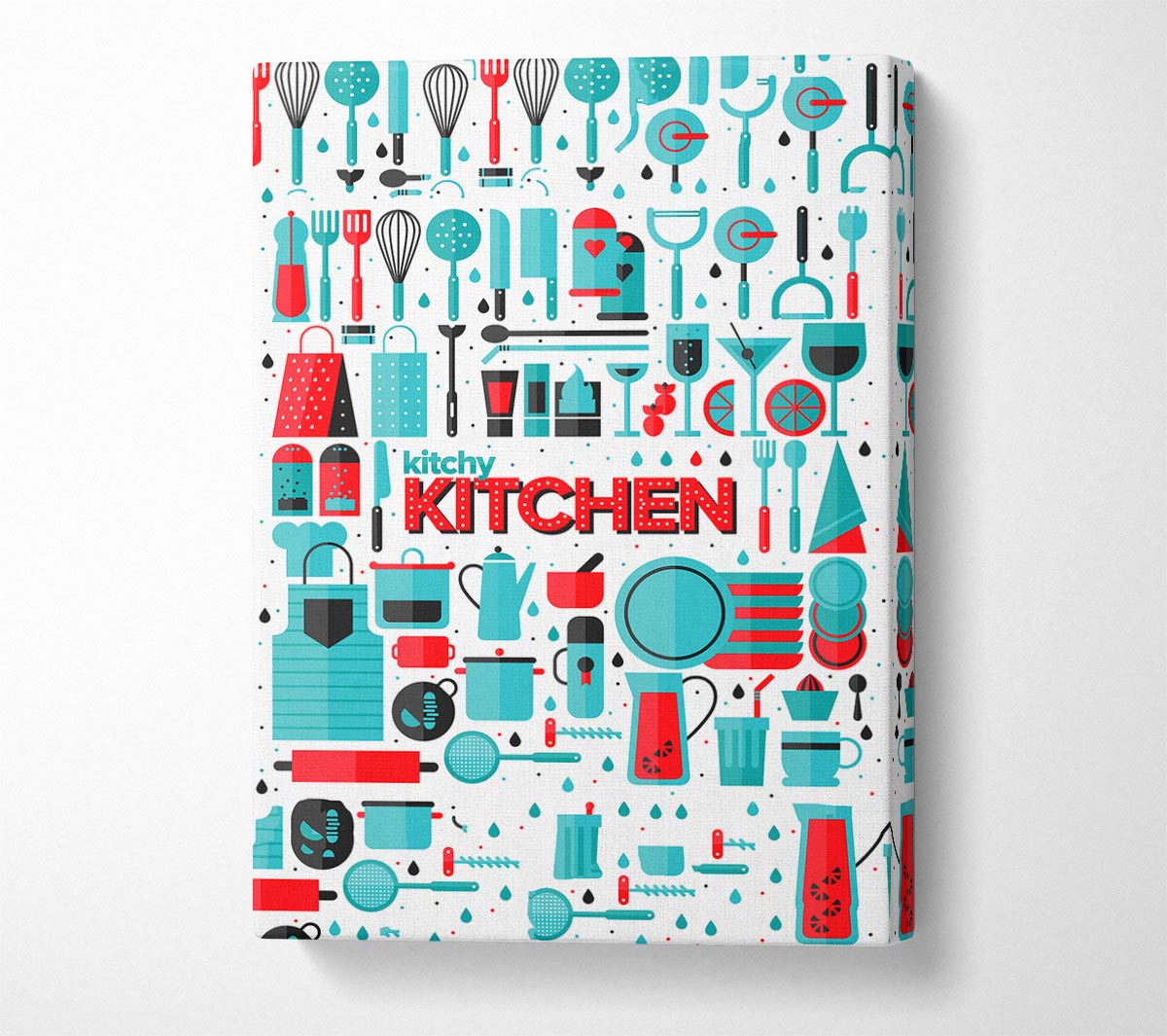 Kitchy Canvas Wall Art