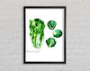 Cabbage Framed Wall Art