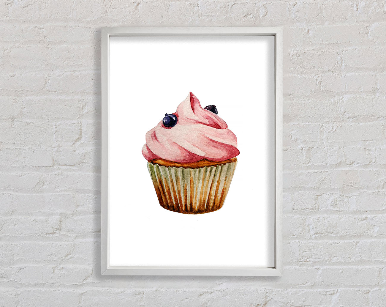 Cupcake 2 Framed Wall Art