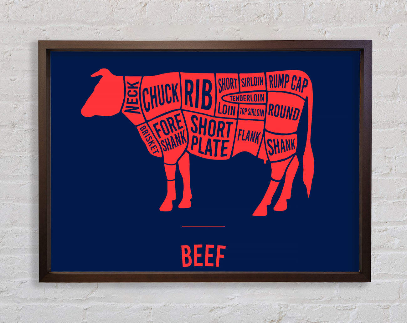 Butchers Selection 4 Framed Wall Art