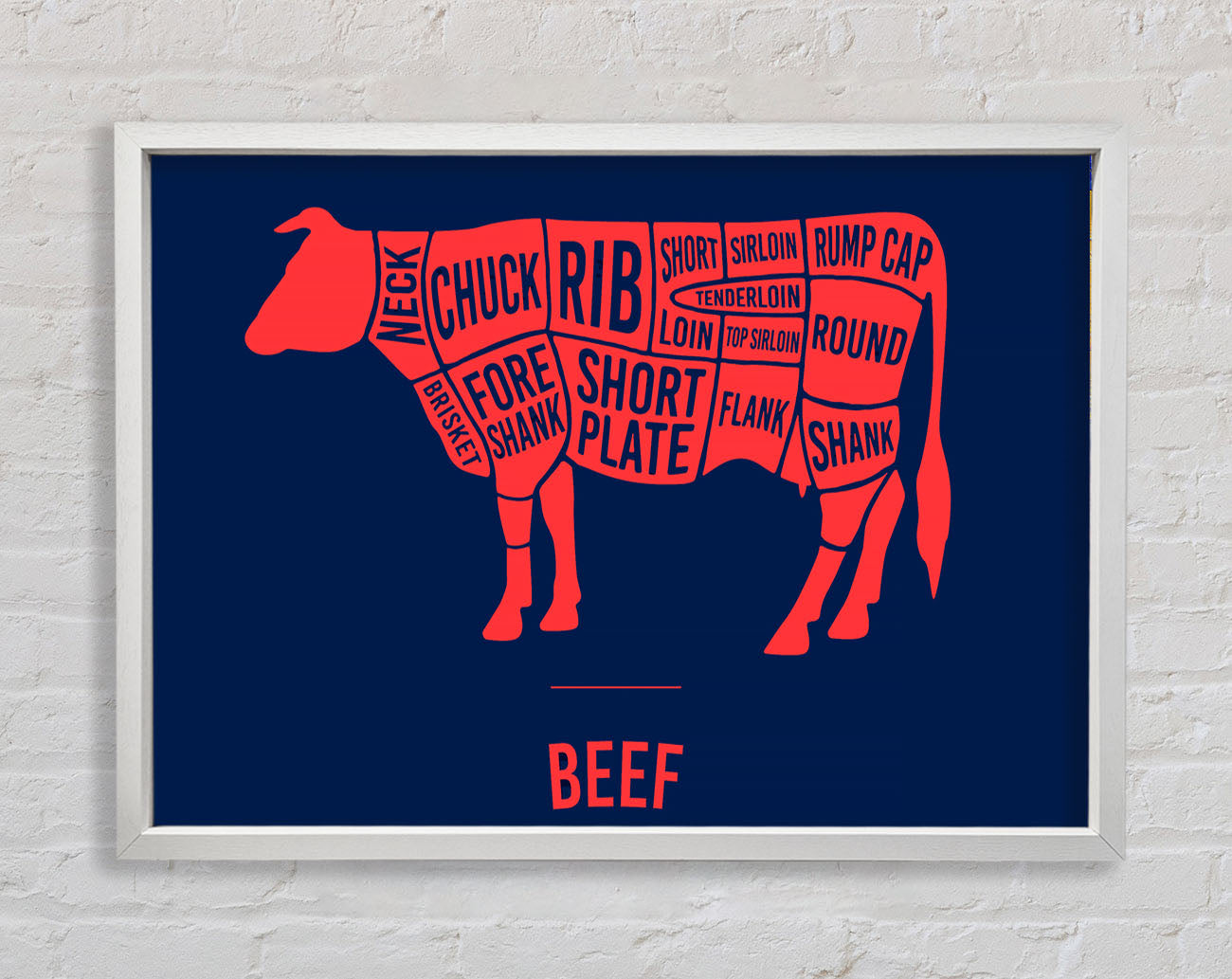 Butchers Selection 4 Framed Wall Art