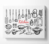 Utensils 8 Canvas Wall Art