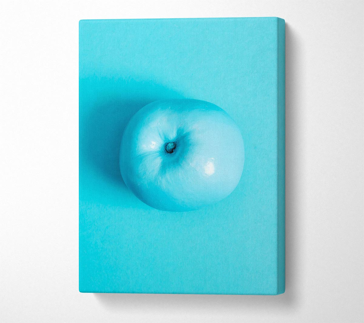 Blue Apple Canvas Wall Art