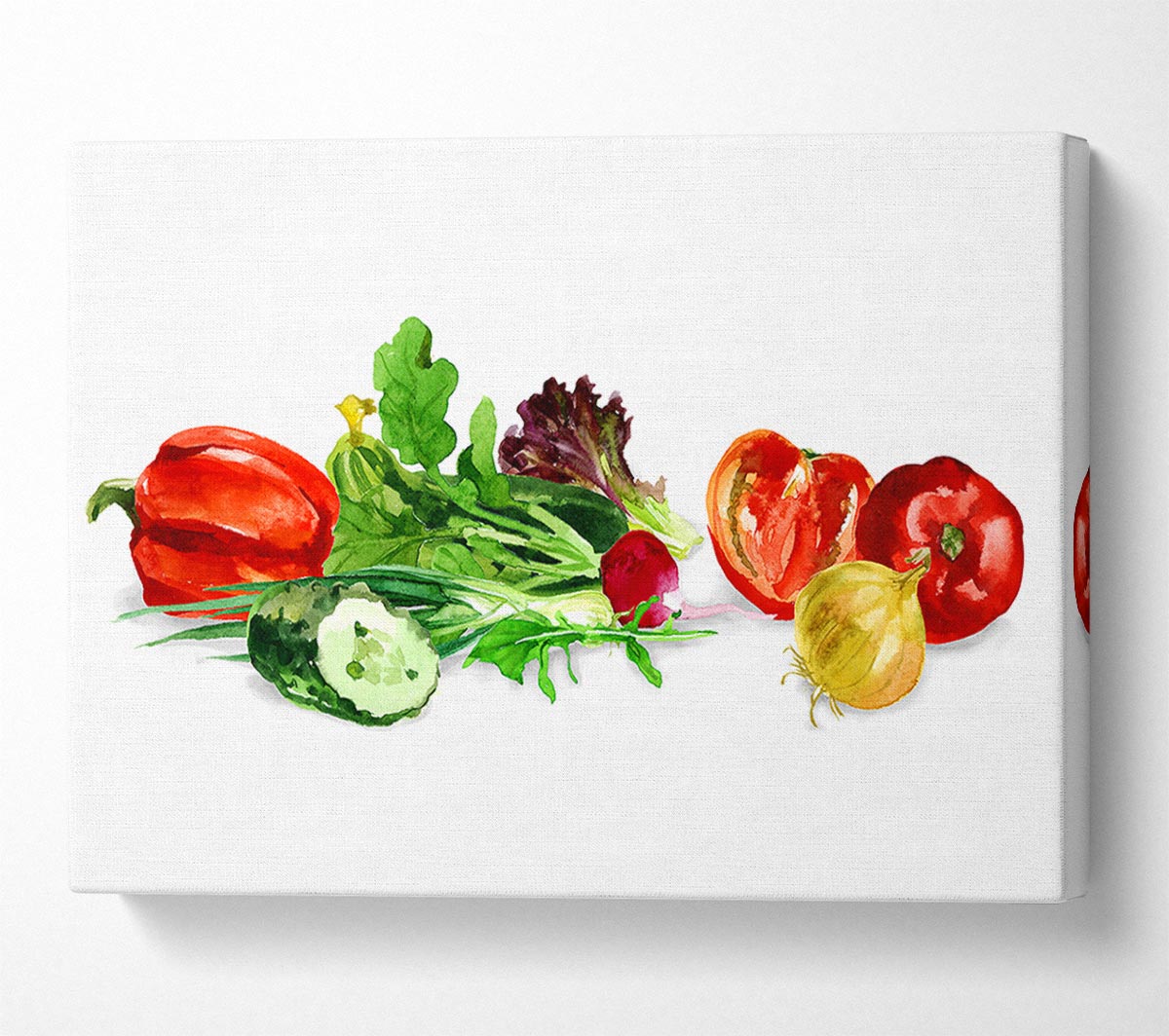 Salad Selection 1 Canvas Wall Art