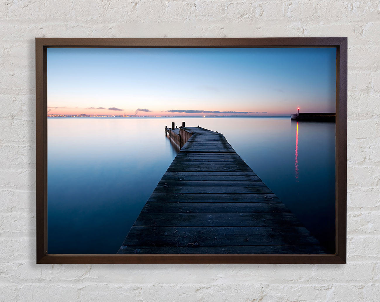 Blue Paradise Framed Wall Art
