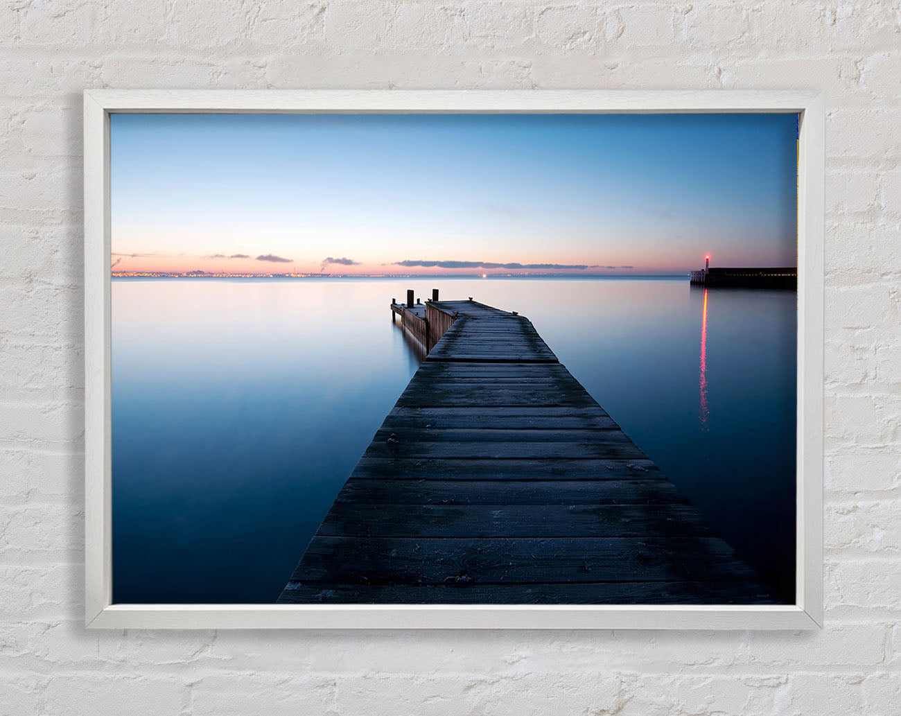 Blue Paradise Framed Wall Art