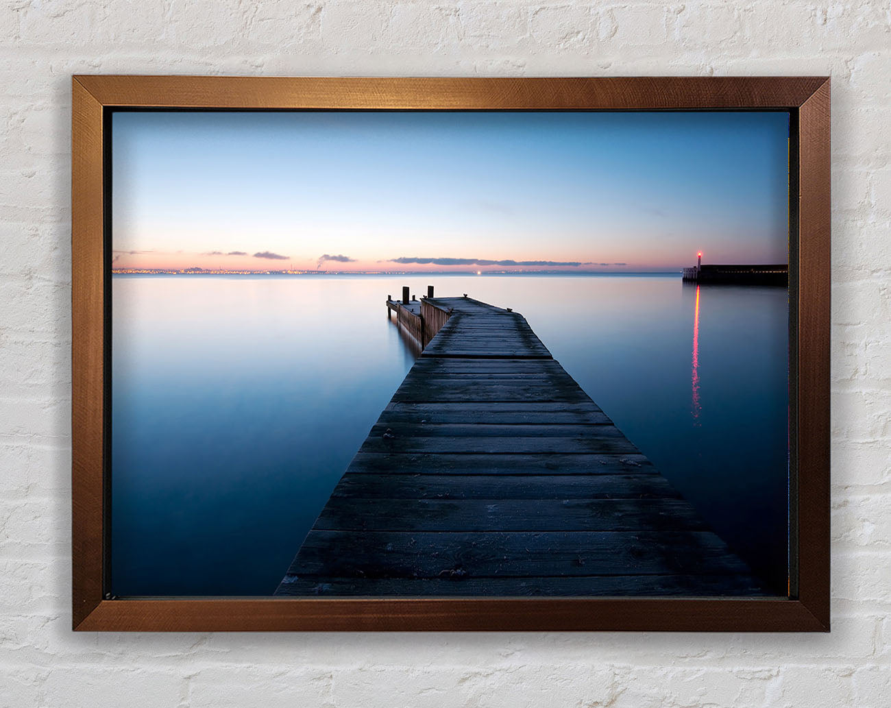Blue Paradise Framed Wall Art