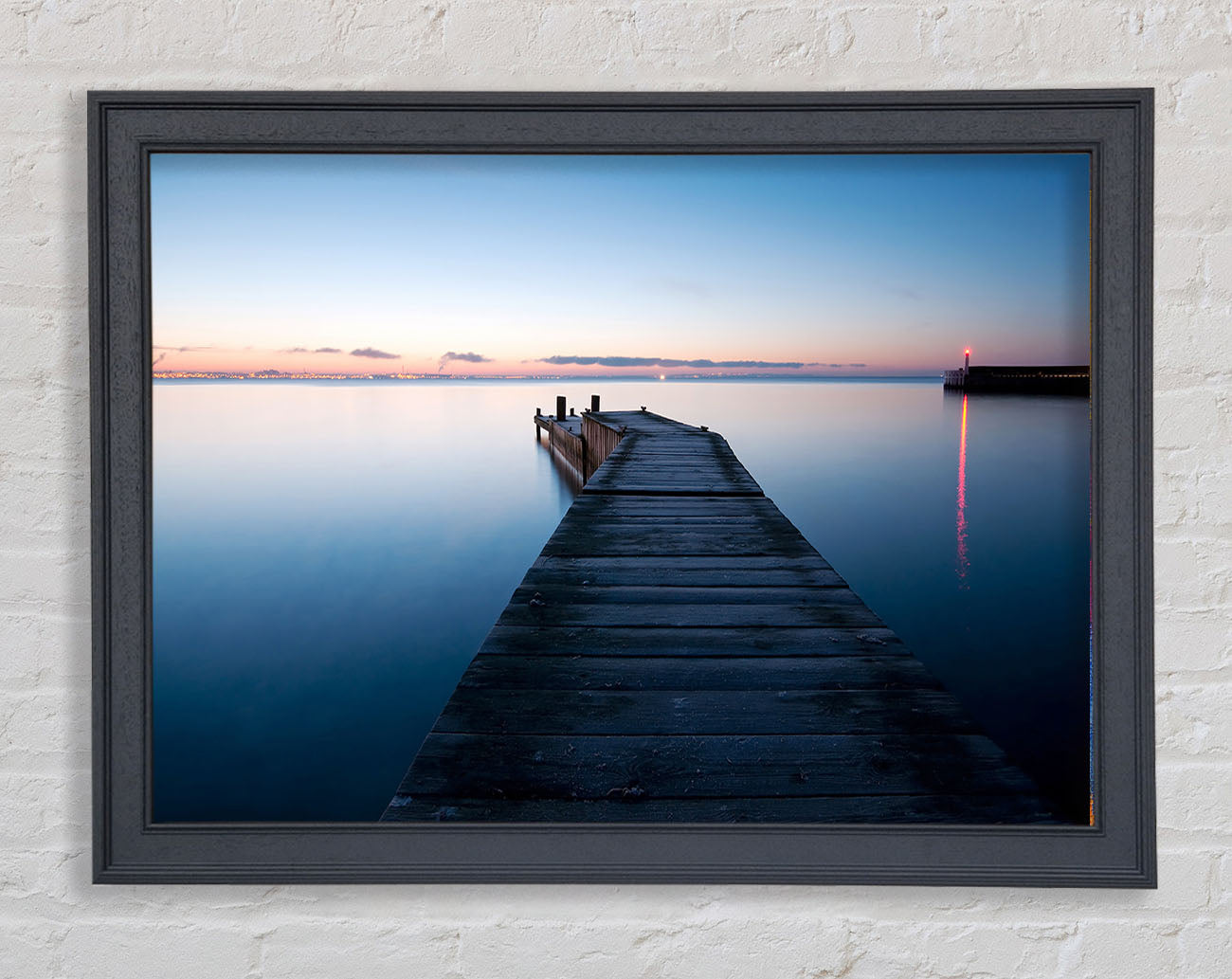 Blue Paradise Framed Wall Art