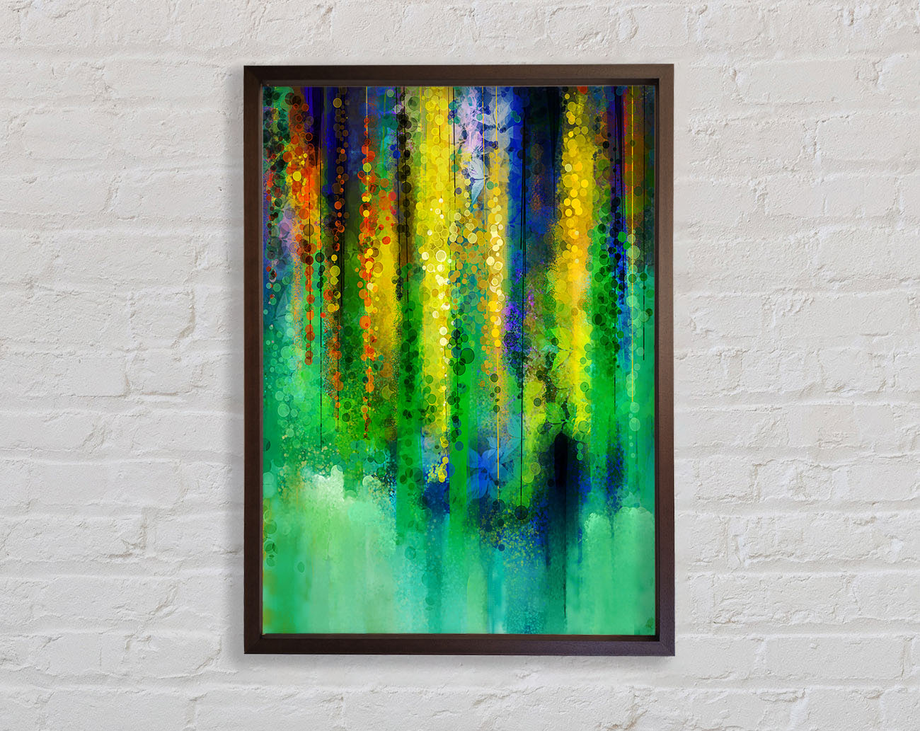 Abstract Willow Tree Framed Wall Art