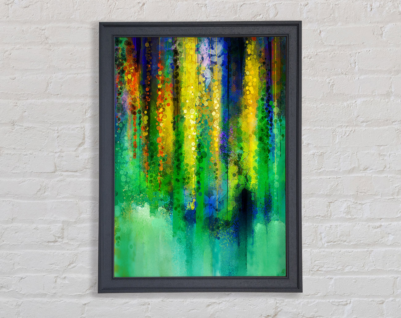 Abstract Willow Tree Framed Wall Art