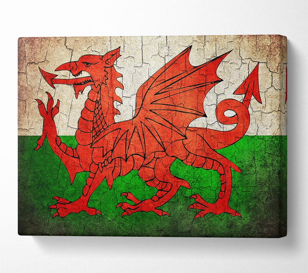 Welsh Dragon 2 Canvas Wall Art