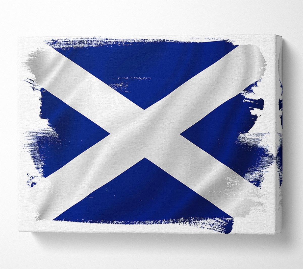 Scottish Flag 1 Canvas Wall Art