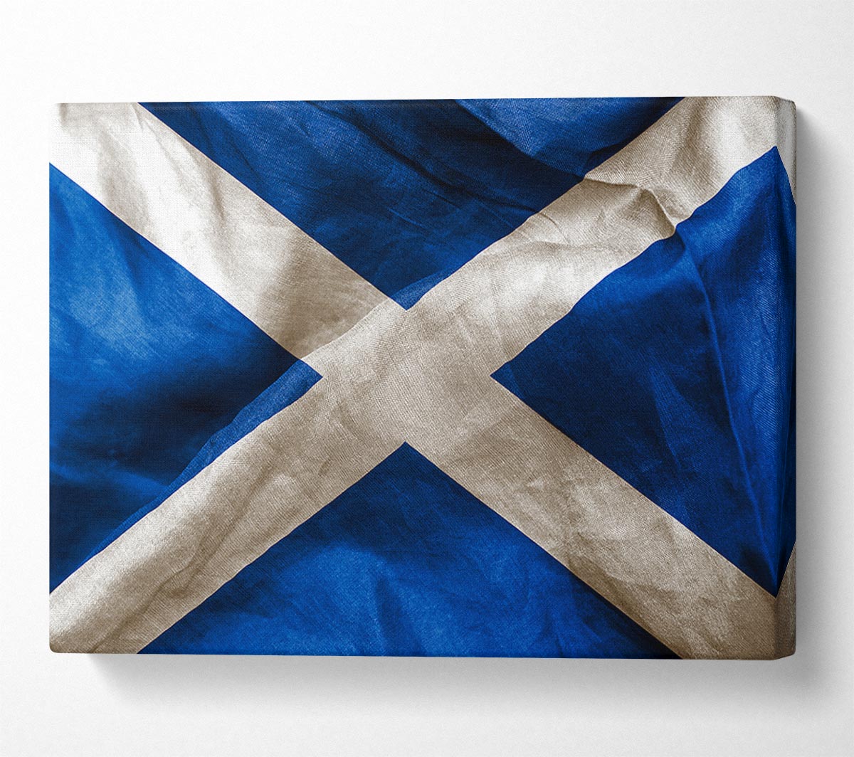 Scottish Flag 3 Canvas Wall Art