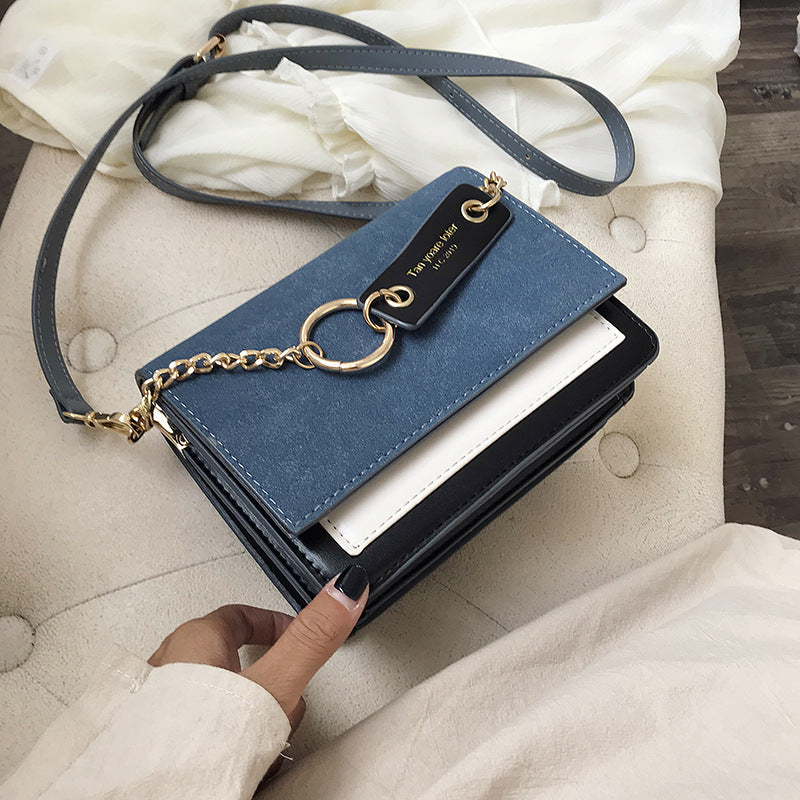 New Korean Frosted Messenger Bag In Autumn And Winter Of