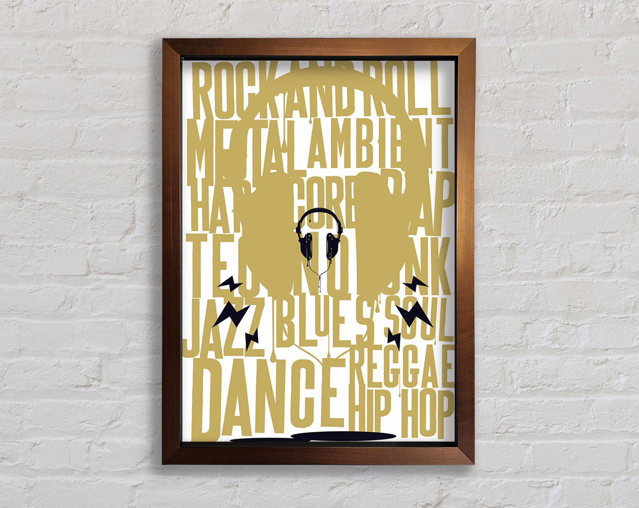 All Music Aloud Framed Wall Art